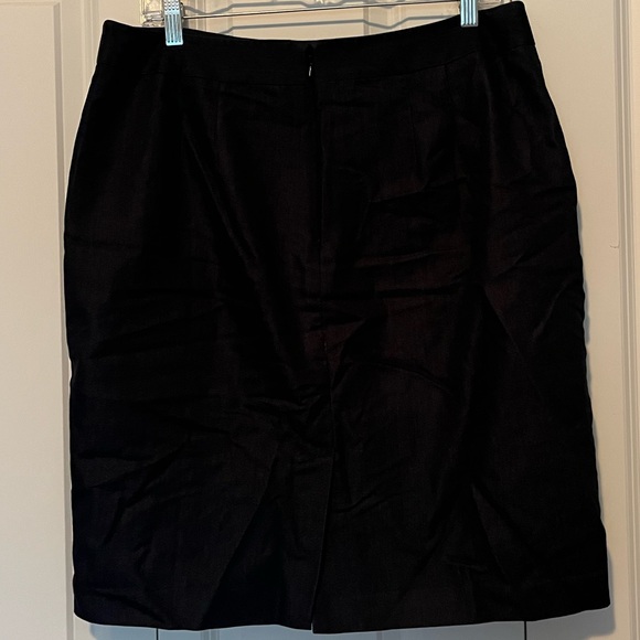 Talbots Dark Denim Pencil Skirt Size 14 - Picture 2 of 11